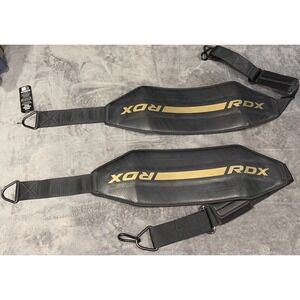 Hanging AB Straps by RDX, Core Fitness Training for Abdominal Muscle Building